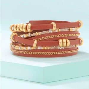 Stella & Dot Maize Wrap Bracelet